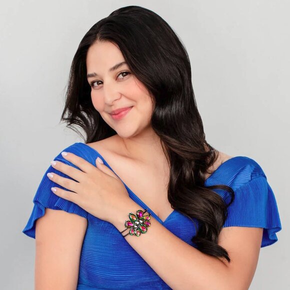 Paparazzi Jewelry - DAUNTLESS is More - Multi Oil Spill Bracelet - Vintage - Picture 3 of 6